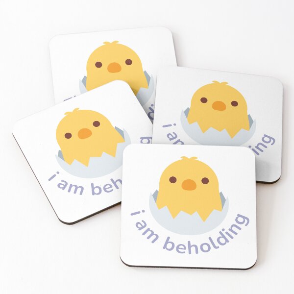 Item preview, beholding chick designed and sold by goblinbabe.