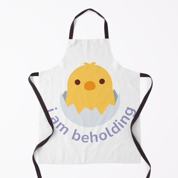 Item preview, beholding chick designed and sold by goblinbabe.