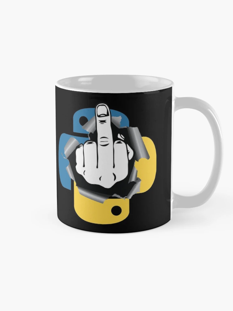 Thumbnail 3 of 6, Coffee Mug, For Python fan programmers designed and sold by PERIferyART.