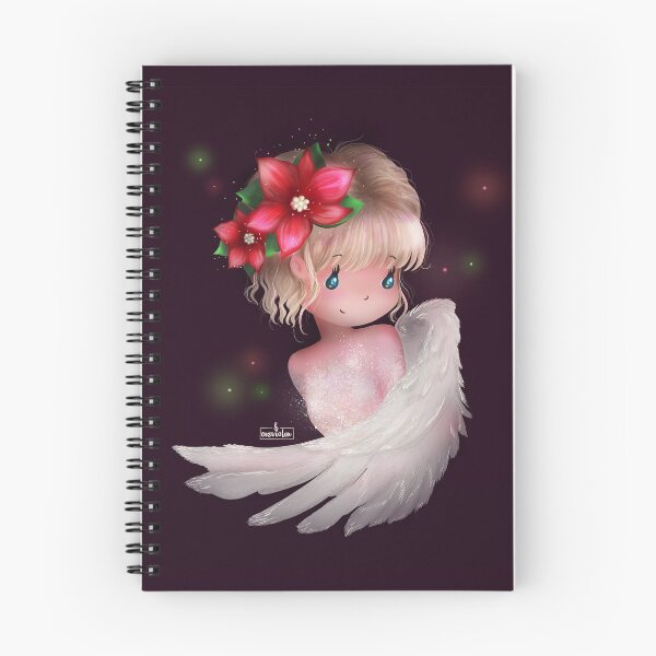 Item preview, Christmas Angels with Winter Plants series - 05 POINSETTIA designed and sold by cisviolin.