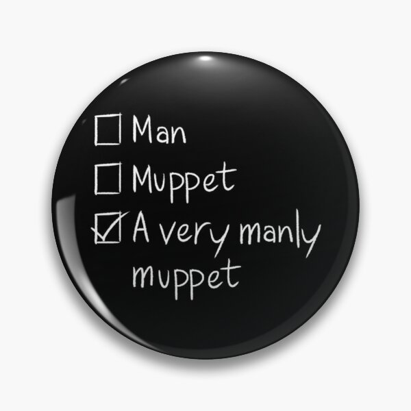 Item preview, A Very Manly Muppet designed and sold by EddyAbramm.