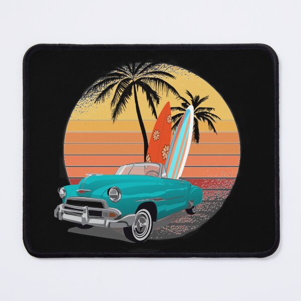 Item preview, Vintage Classic Car With Surfboards-Fun Classic Cars Surfing Lover Apparel Gift designed and sold by DeeSignTShirts.