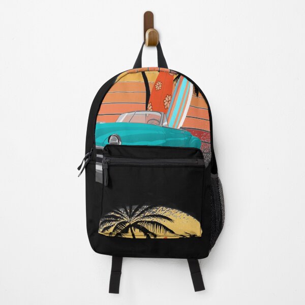 Item preview, Vintage Classic Car With Surfboards-Fun Classic Cars Surfing Lover Apparel Gift designed and sold by DeeSignTShirts.
