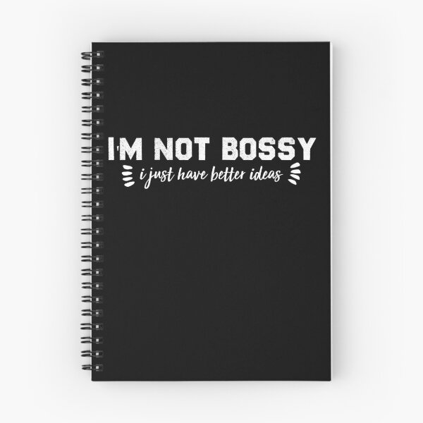 Item preview, I'm not bossy i just have better ideas designed and sold by Brother's Clothing.
