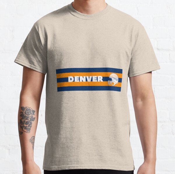 Denver Broncos T Shirt Vintage NFL Football Funny Gift Fan Men