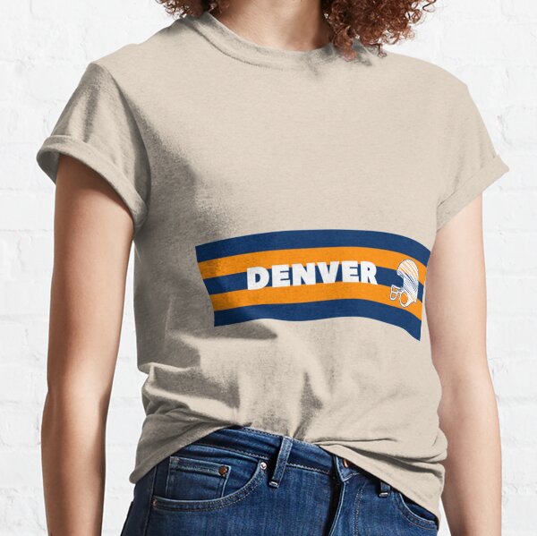 Denver Broncos T Shirt Vintage NFL Football Funny Gift Fan Men Women Holiday