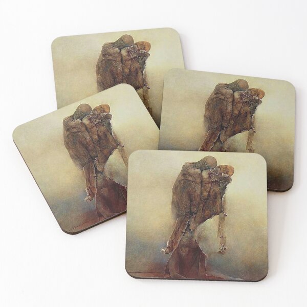 Item preview, Untitled (The Absorbed) by Zdzislaw Beksinski designed and sold by ReimagineStore.