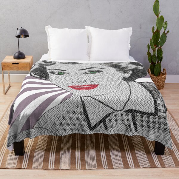 Item preview, Retro pop art lady designed and sold by NoahDea.