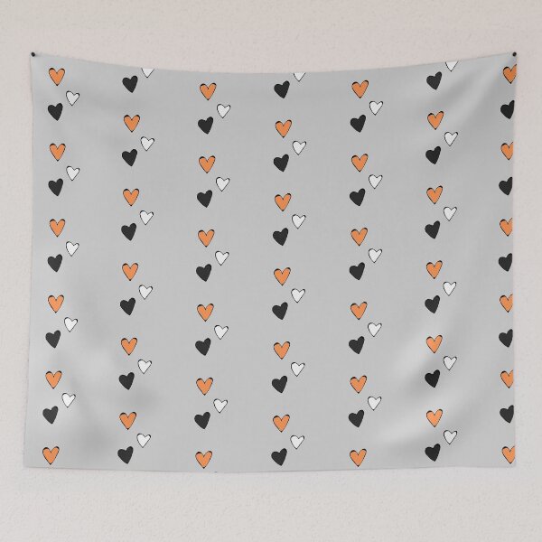 Item preview, Dissociative identity disorder pride hearts designed and sold by system51.