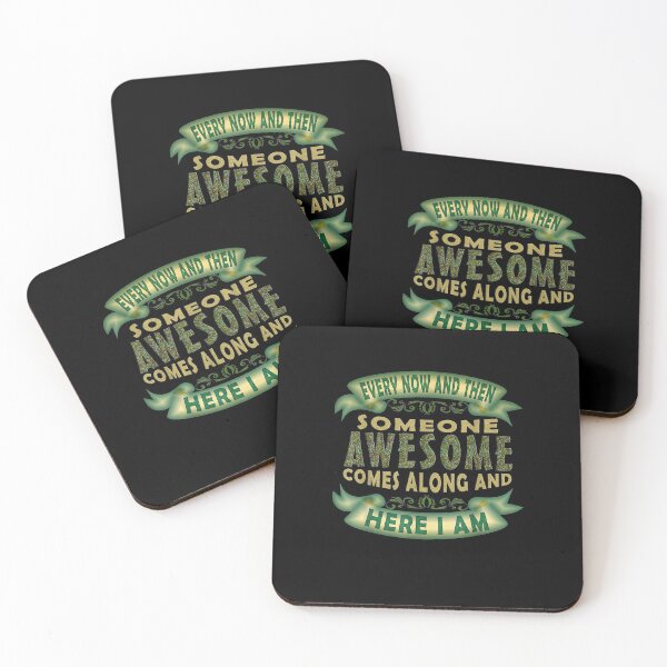 Item preview, Someone Awesome Comes Along and Here I am, Humor Funny T-Shirt designed and sold by shop   luisant.