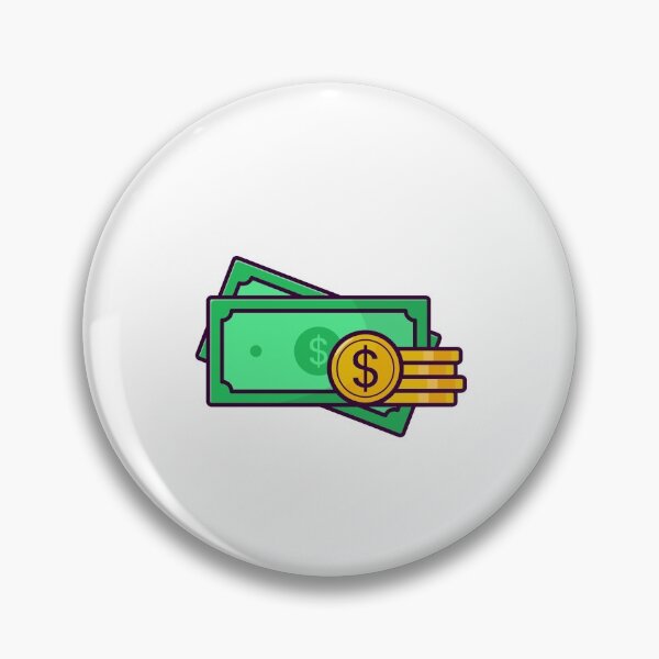 Item preview, Floating banknotes and coins designed and sold by ColorCove Designs.