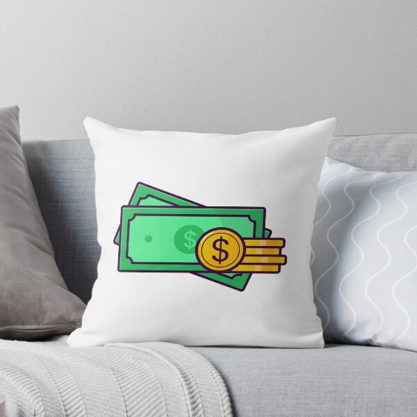 Item preview, Floating banknotes and coins designed and sold by ColorCove Designs.