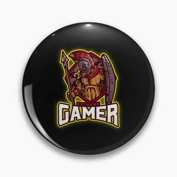 Item preview, Extreme Gamer with Fearful Spartan Warrior designed and sold by PRIVARSHU.