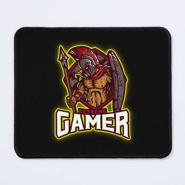 Item preview, Extreme Gamer with Fearful Spartan Warrior designed and sold by PRIVARSHU.