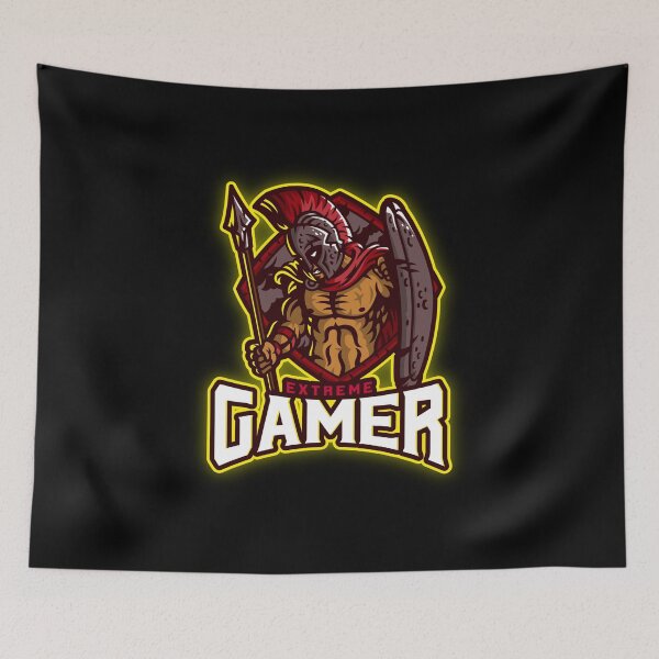 Item preview, Extreme Gamer with Fearful Spartan Warrior designed and sold by PRIVARSHU.