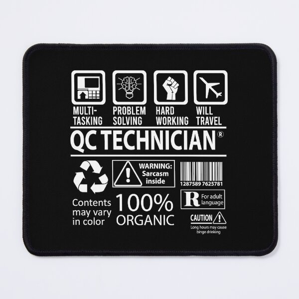 Item preview, Qc Technician T Shirt - MultiTasking Certified Job Gift Item Tee designed and sold by sabinacsnm.