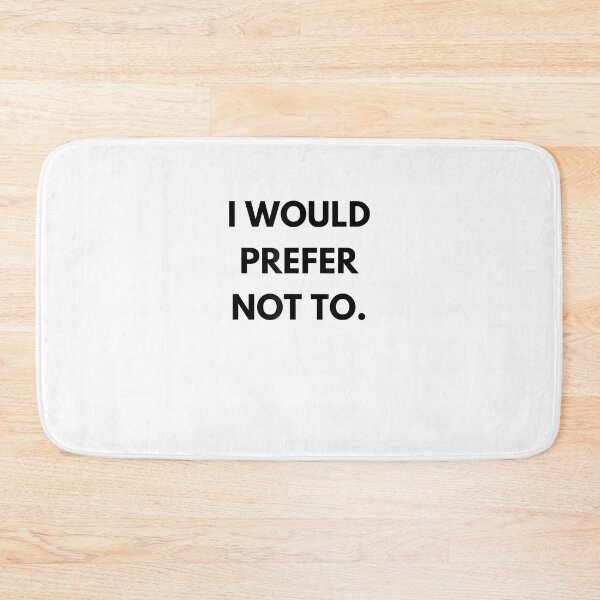 Item preview, I Would Prefer Not To Philosophy Teacher Gift T-Shirt designed and sold by shop   luisant.