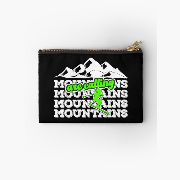 Item preview, Mountains are calling skiing designed and sold by DeliriousSteve.