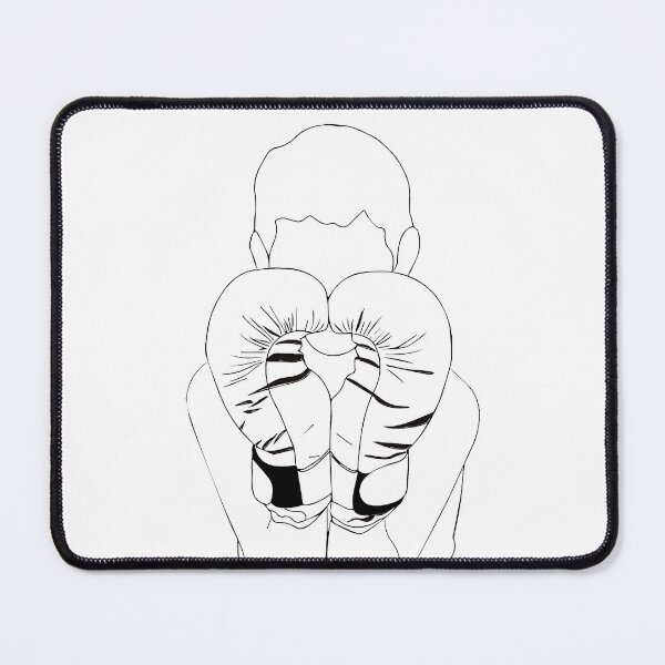 Item preview, A Boxer wearing Boxing Gloves designed and sold by Mrs-PenLine.