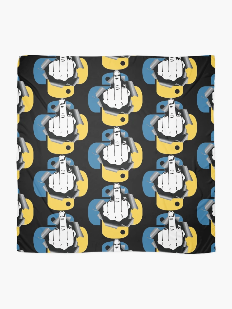 Thumbnail 2 of 3, Scarf, For Python fan programmers designed and sold by PERIferyART.