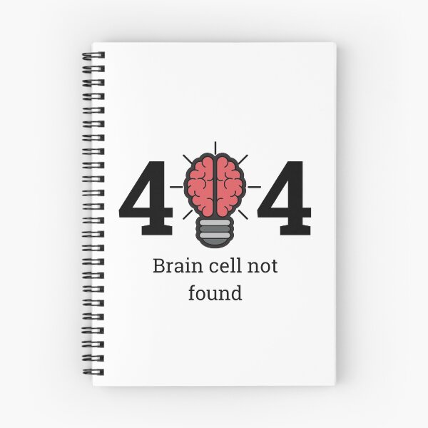 Item preview, One Brain Cell - 404 Brain Cell Not Found  designed and sold by momentsofvision.