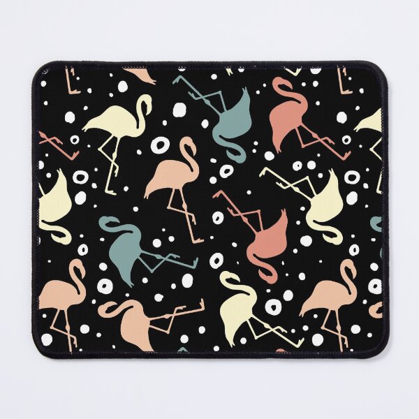 Item preview, Yellow, Blue and Pink Flamingos Pattern designed and sold by Trinket-Trickster.