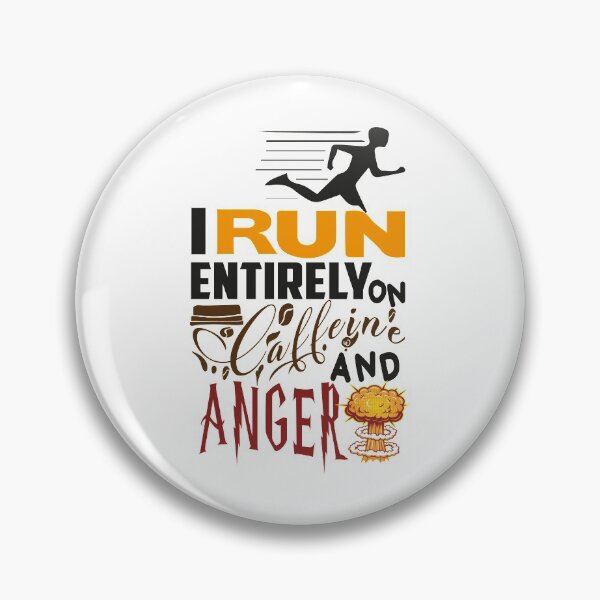 Item preview, I Run Entirely On Caffeine And Anger designed and sold by MqHStore.