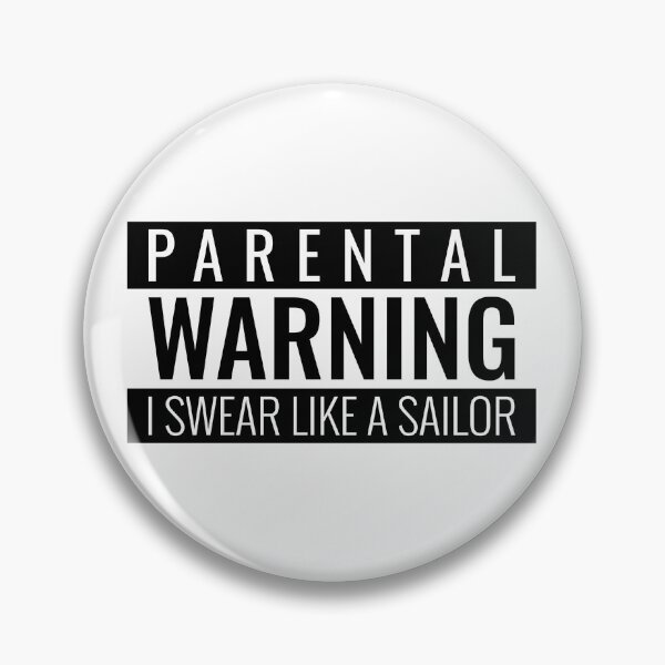 Item preview, I swear like a sailor - Funny Design designed and sold by TheHillSpruce.