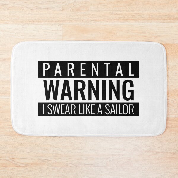 Item preview, I swear like a sailor - Funny Design designed and sold by TheHillSpruce.