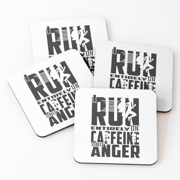 Item preview, I Run Entirely On Caffeine And Anger designed and sold by MqHStore.