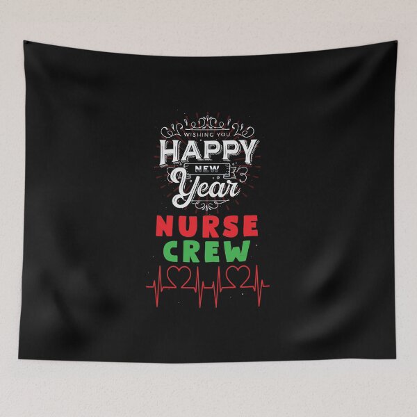 Item preview, Copy of Happy new year nurse crew designed and sold by Hamza ourdane.