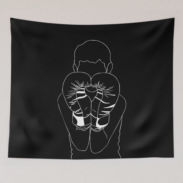 Item preview, A Boxer wearing Boxing Gloves designed and sold by Mrs-PenLine.