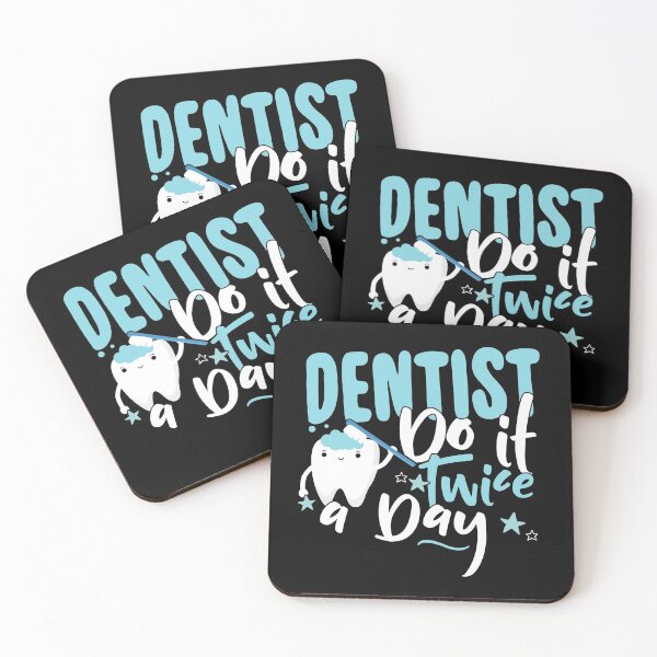 Item preview, Dentist Do It Twice A Day - Tooth Dental Assistant Gift product designed and sold by theodoros20.