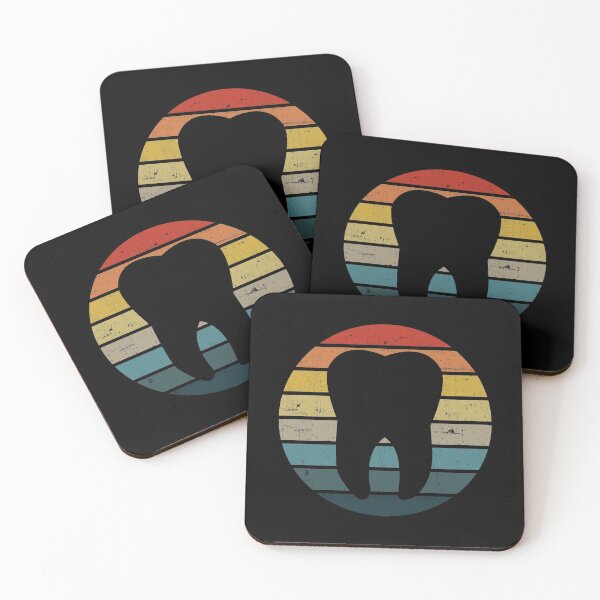 Item preview, Tooth Vintage Sunshine - Dentist Dental Assistant Gift print designed and sold by theodoros20.