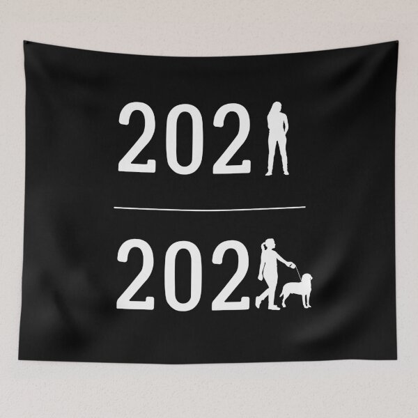Item preview, 2021 2022 Woman with a dog designed and sold by trendingatees.