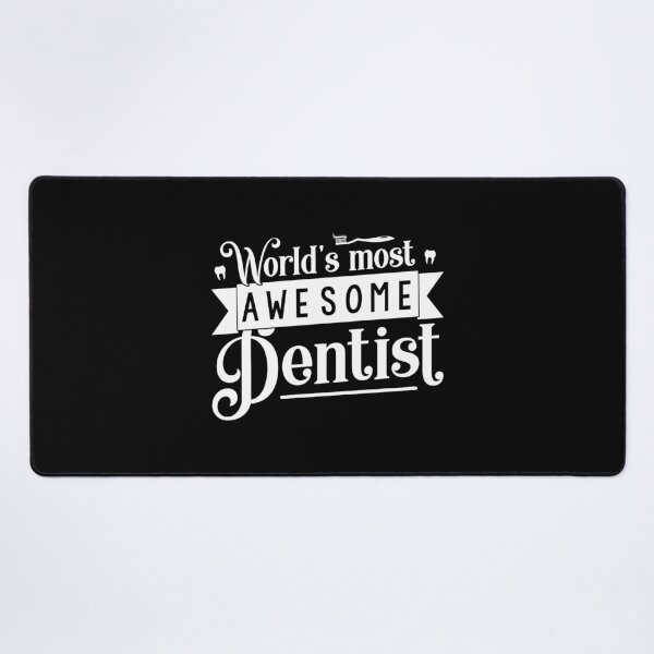 Item preview, World's Most Awesome Dentist - Tooth Dental Assistant Gift product designed and sold by theodoros20.