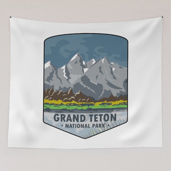 Item preview, Grand Teton National Park designed and sold by hatimelhag.