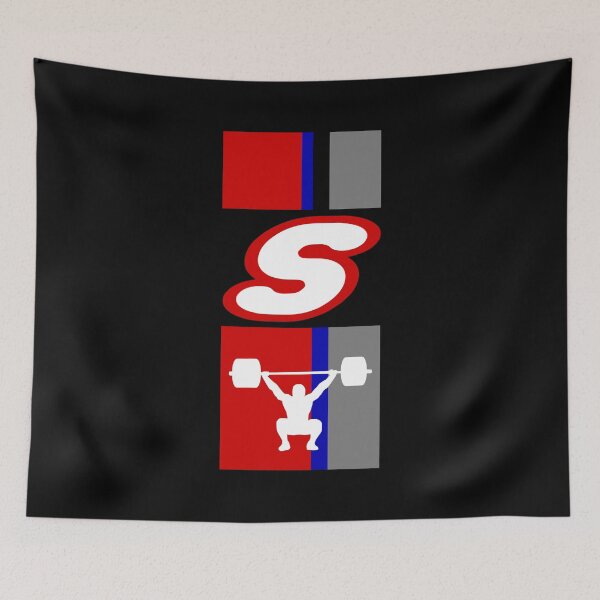 Item preview, Weightlifting sport logo designed and sold by Blondiabshop.