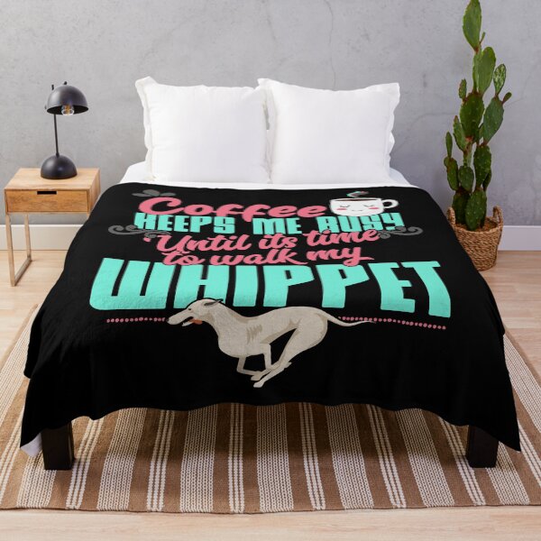 Item preview, Womens Coffee Keeps Me Busy Until Its Time To Walk My Whippet print designed and sold by theodoros20.