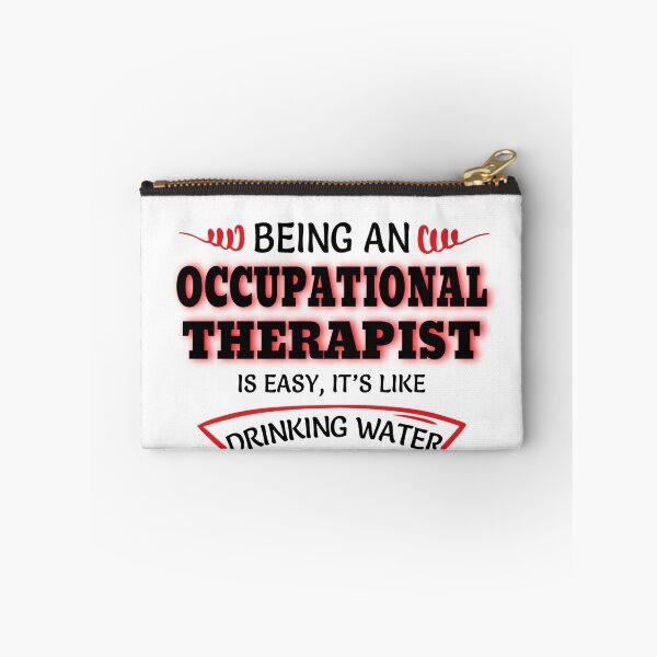 Artikelvorschau, Ergotherapeut zu sein ist einfach, es ist wie Wasser trinken entworfen und verkauft von Mouadox ★★★★★.