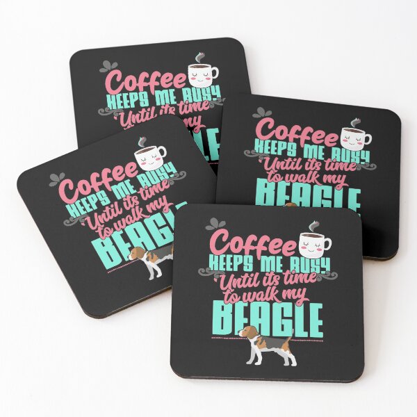 Item preview, Womens Coffee Keeps Me Busy Until Its Time To Walk My Beagle product designed and sold by theodoros20.