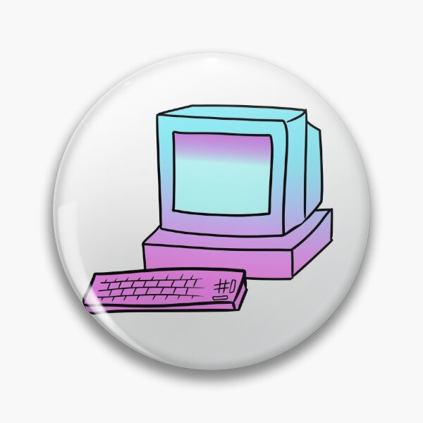 Item preview, Gradient 90's block computer designed and sold by dwotea.