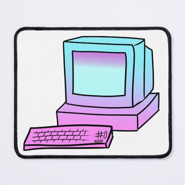 Item preview, Gradient 90's block computer designed and sold by dwotea.
