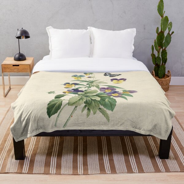 Item preview, Tricolor viola by Redouté, édition classique designed and sold by GalBotanique.