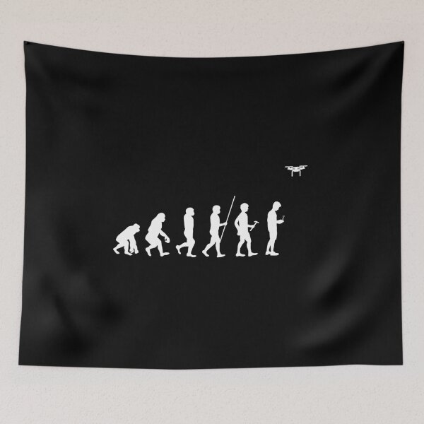 Item preview, Quadcopter And Drone Evolution Funny design designed and sold by theodoros20.