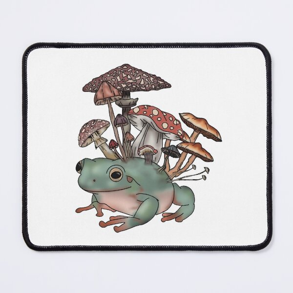 Item preview, Dark forest mushroom frog designed and sold by mermaidbee.