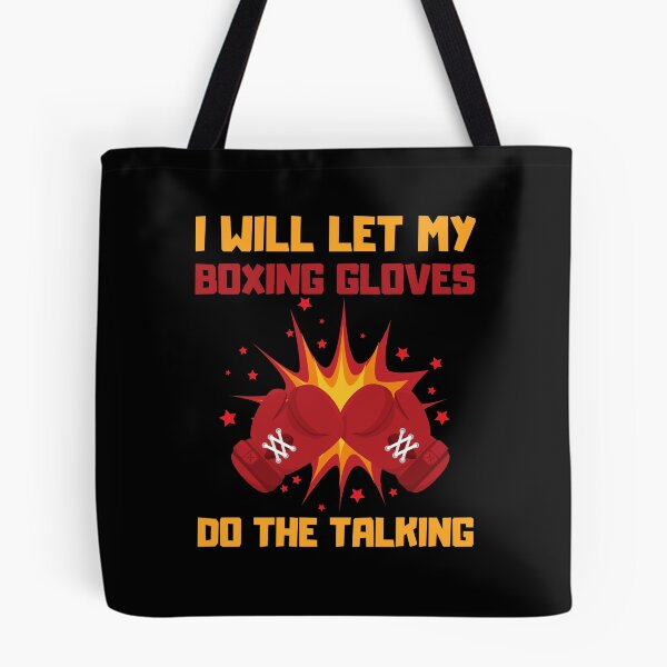 Item preview,  I Will Let My Boxing Gloves Do The Talking  designed and sold by Kaladzishop.