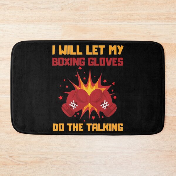 Item preview,  I Will Let My Boxing Gloves Do The Talking  designed and sold by Kaladzishop.