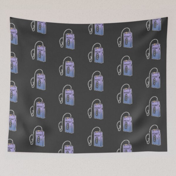 Item preview, Gradient walkman vaporwave mp3 for 90's kids nostalgia designed and sold by dwotea.