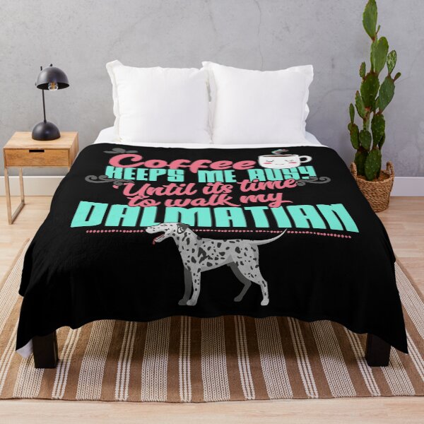 Item preview, Womens Coffee Keeps Me Busy Until Its Time To Walk My Dalmatian design designed and sold by theodoros20.